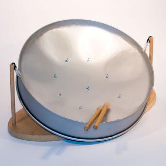 Steeldrum mini 42cm métallique